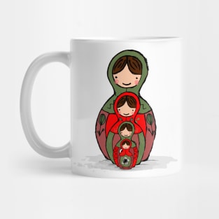 Nesting dolls Mug